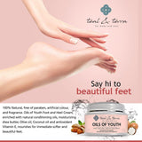Foot and Heel repair with Coconut & Olive Oil