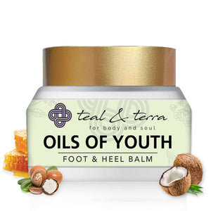 Teal & Terra Oils of Youth Beeswax Shea Butter Foot & Heel Balm 30g