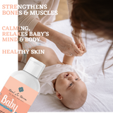 Baby Massage Oil with Shea Butter & Olive Oil - Teal And Terra