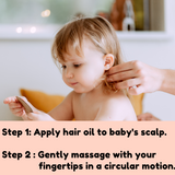 Baby Hair Oil with Jojoba & Almond Oil - Teal And Terra