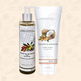 Argan Oil Hair Strengthening Pack - Argan Oil Shampoo + Conditioner with Shea Butter