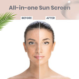 Beauty - All-In-One Mineral Sunscreen SPF 50 + Foundation + Primer + Moisturiser Face Cream, 30ml