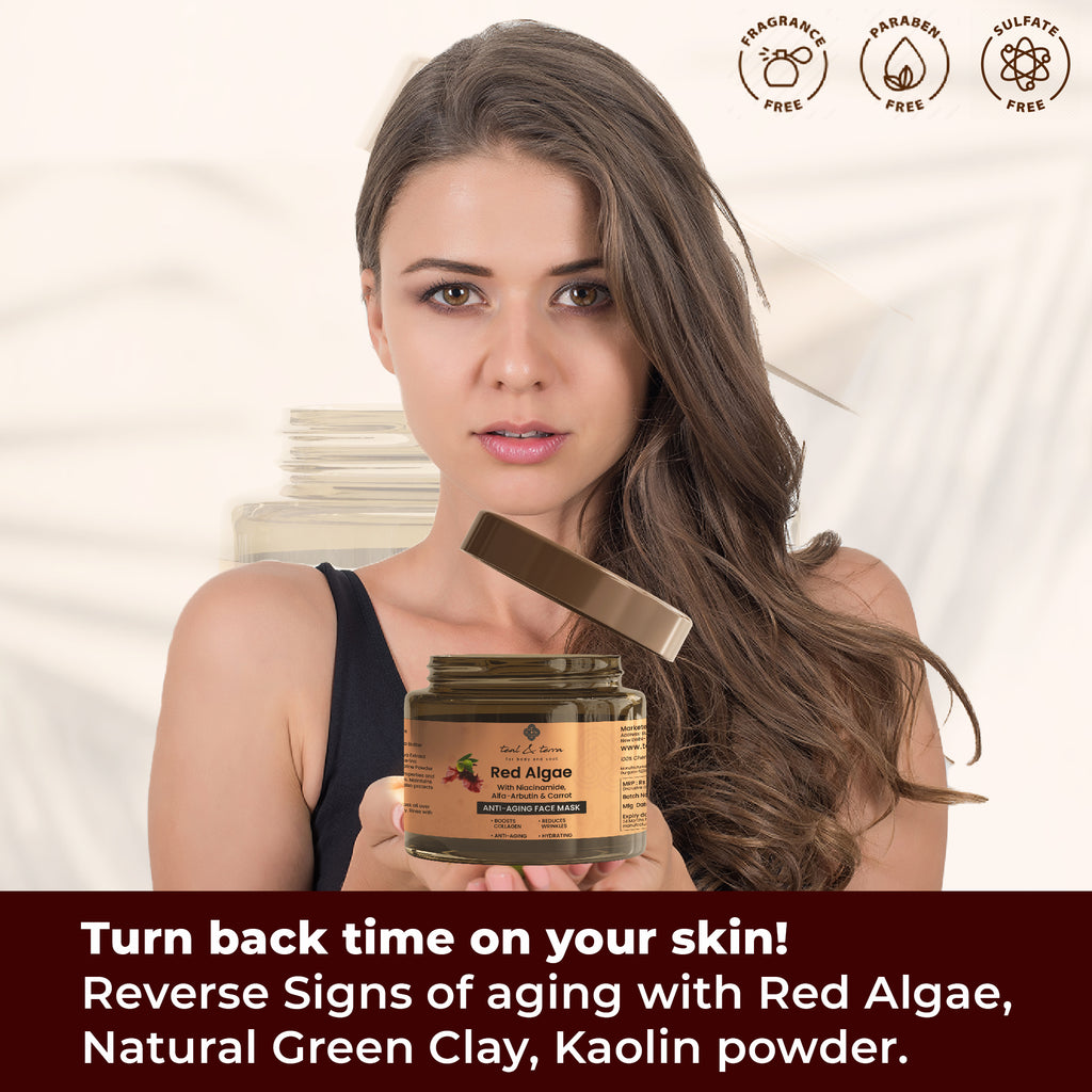 Red Algae Anti-Aging Face Mask