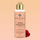 Rose and Shea Butter Face Wash, 100ml